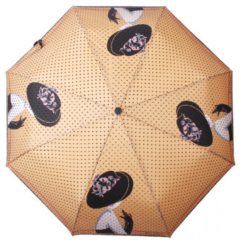 Зонт женский Flioraj, 22004 FJ желтый